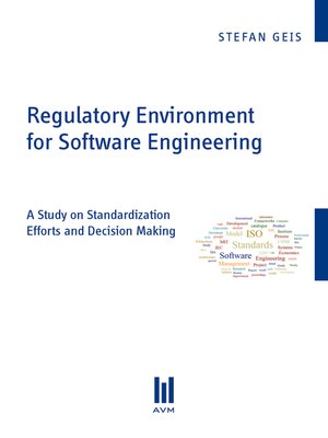 cover image of Regulatory Environment for Software Engineering